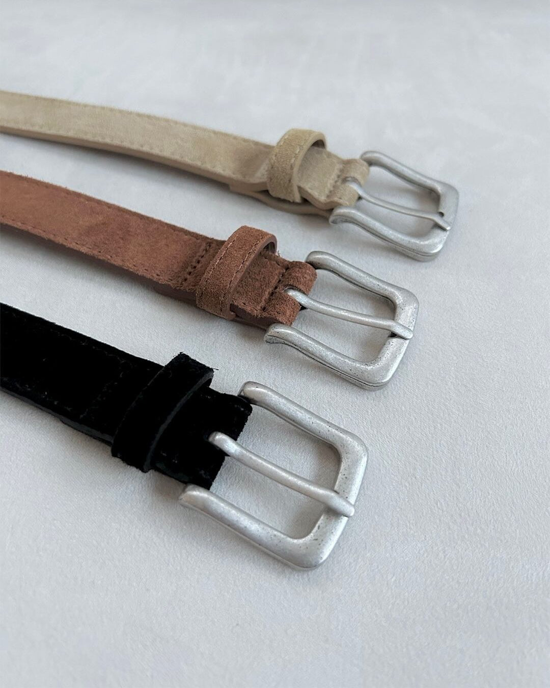 スエードスクエアベルト