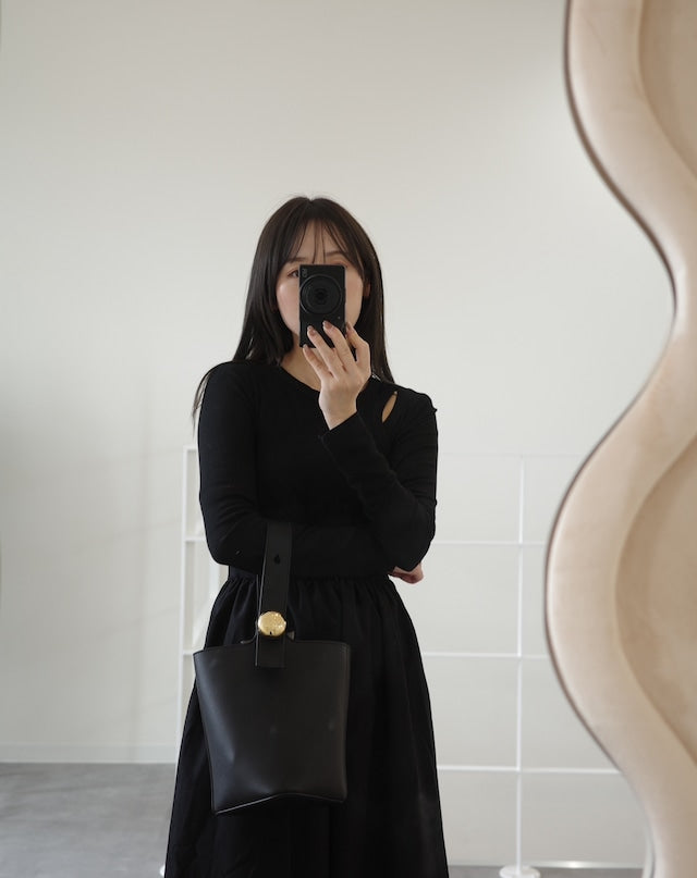 ショルダークロスワンピース