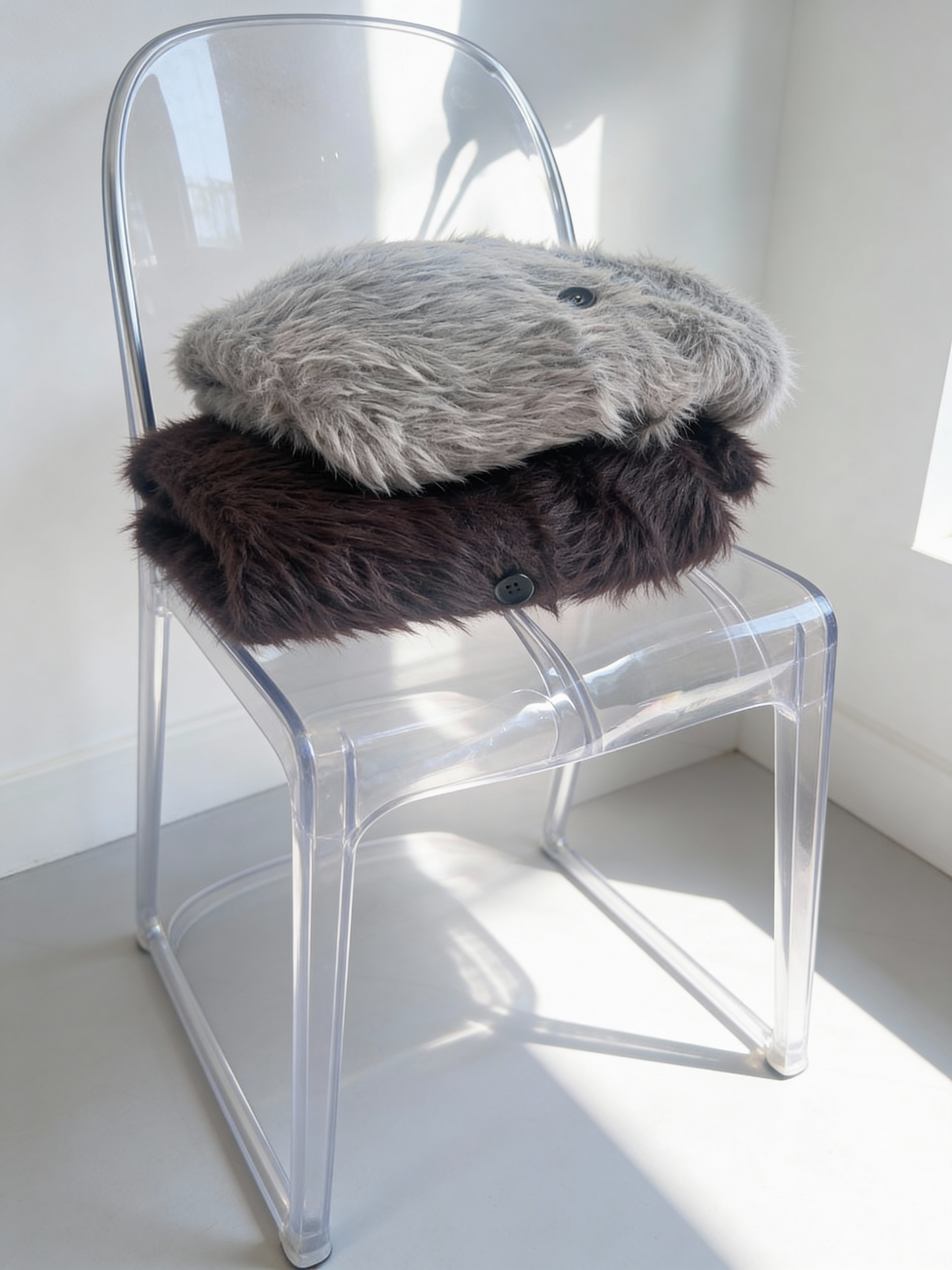 Mejular original ヘアリーニットカーディガン