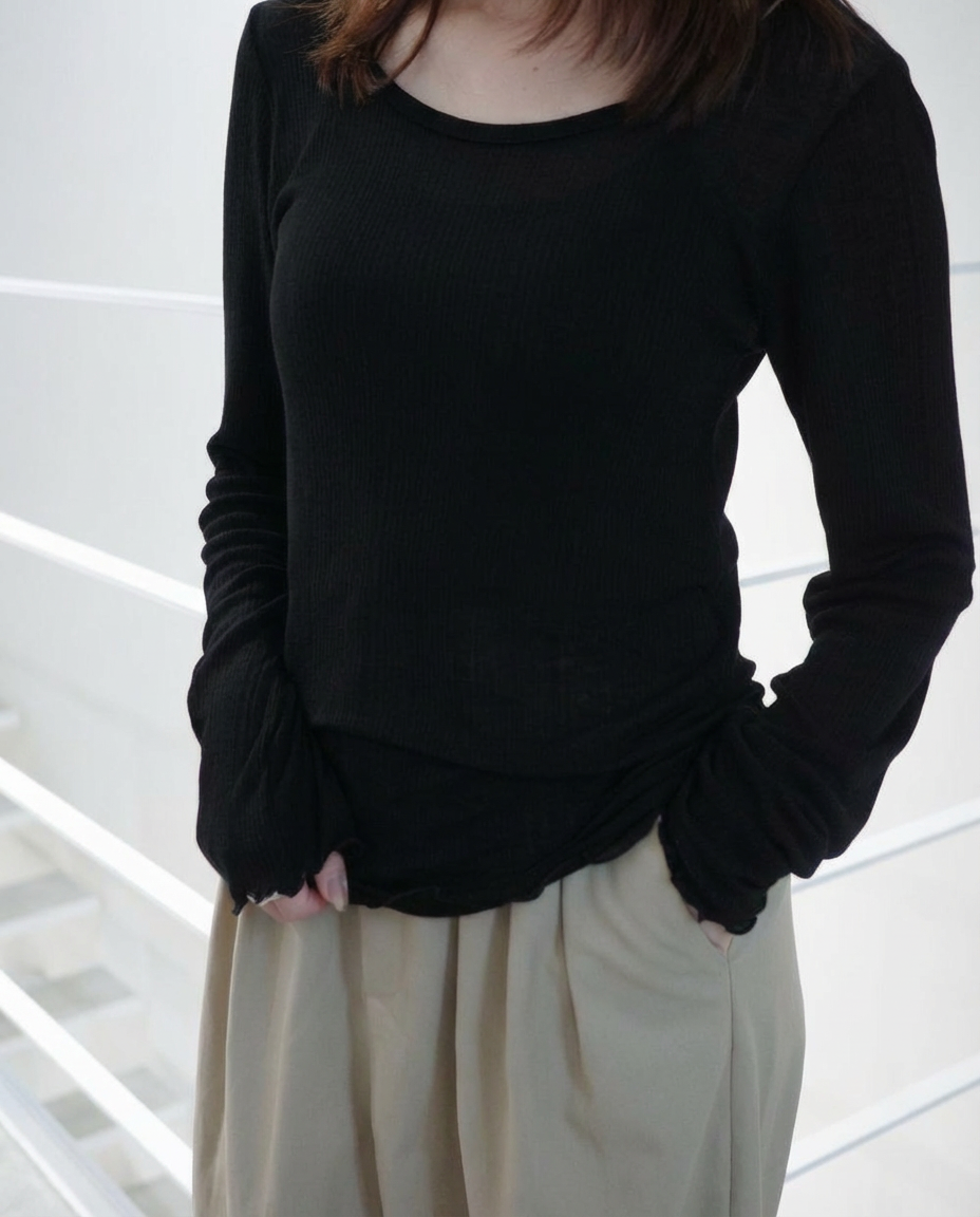 シアートリムリブトップ