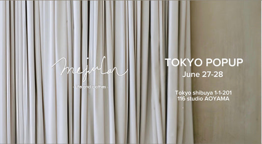 POPUP STORE TOKYO当日のご案内