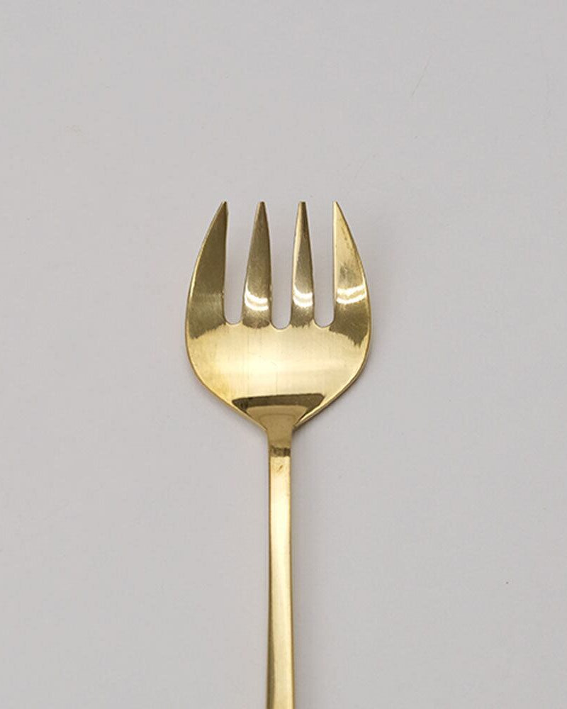 BRASSで出来た丸いフォルムのフォーク