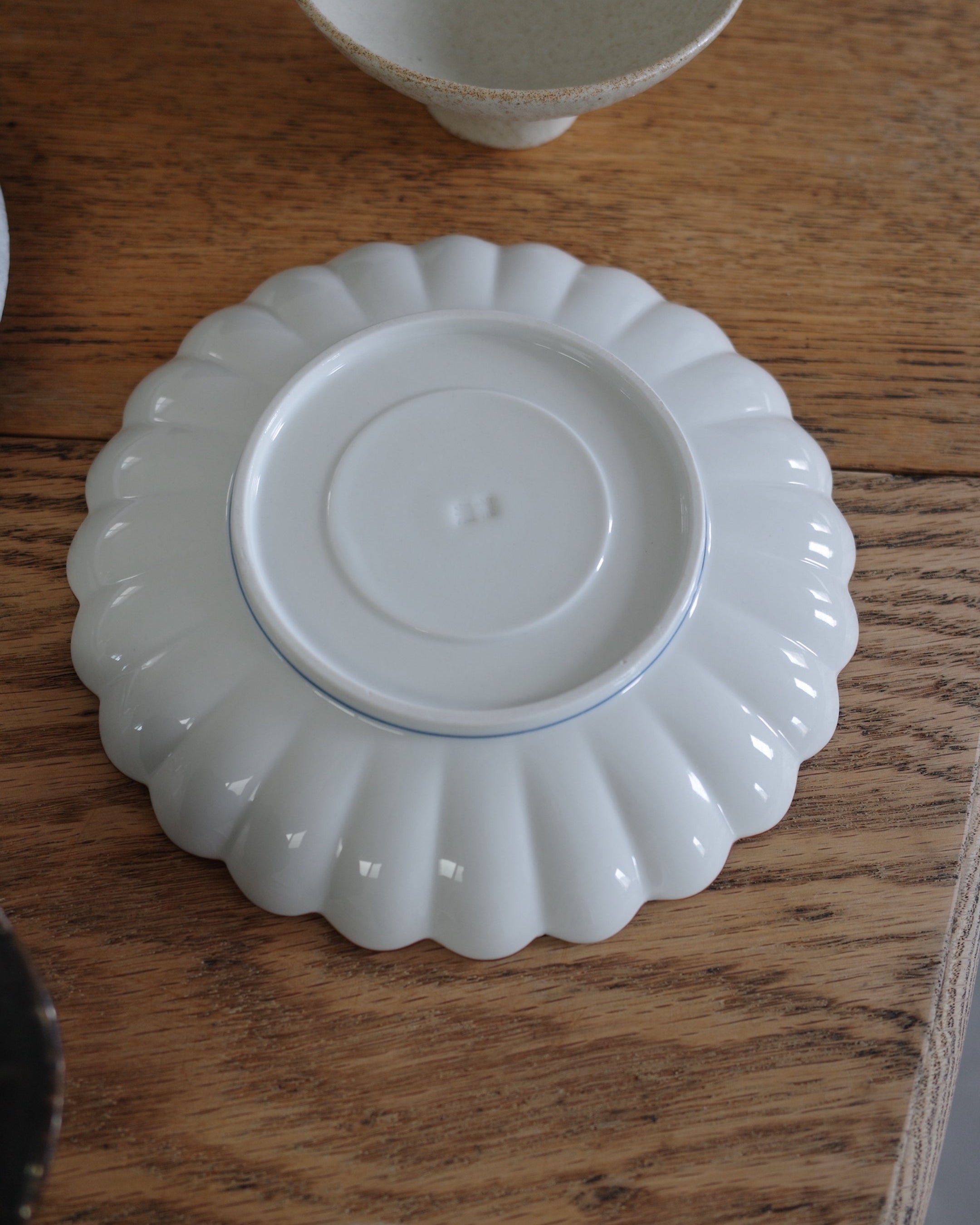 古伊万里 19㎝ 菊型皿 – Mejular