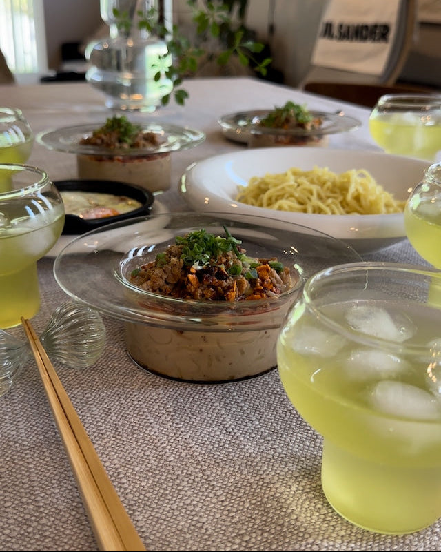 シンプルガラスプレート