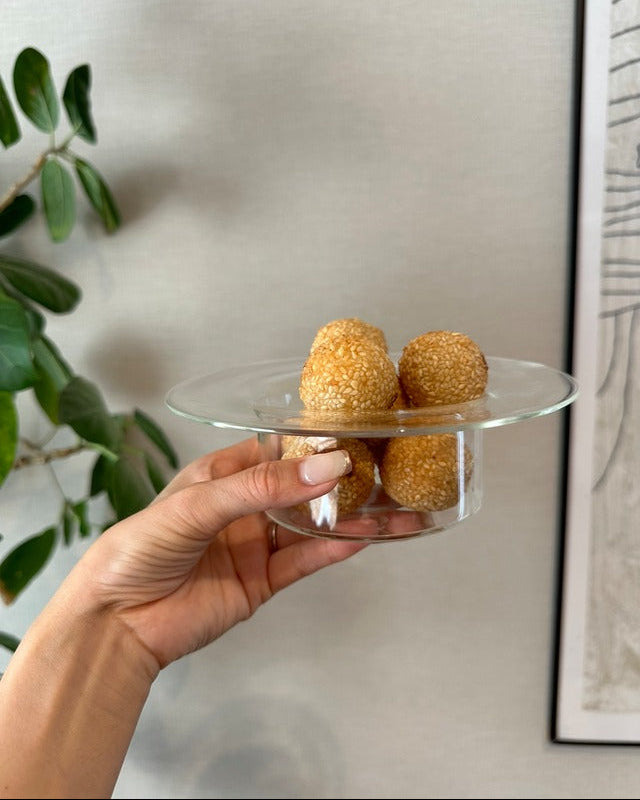 シンプルガラスプレート