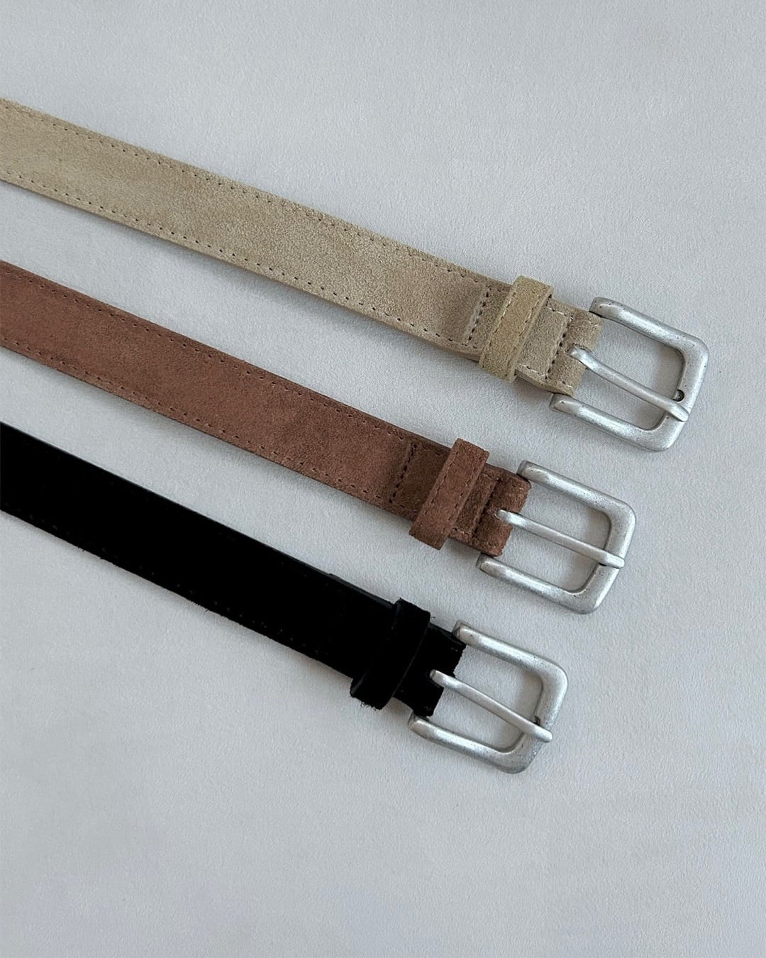 スエードスクエアベルト