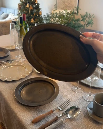 Oval Plate（美濃焼）