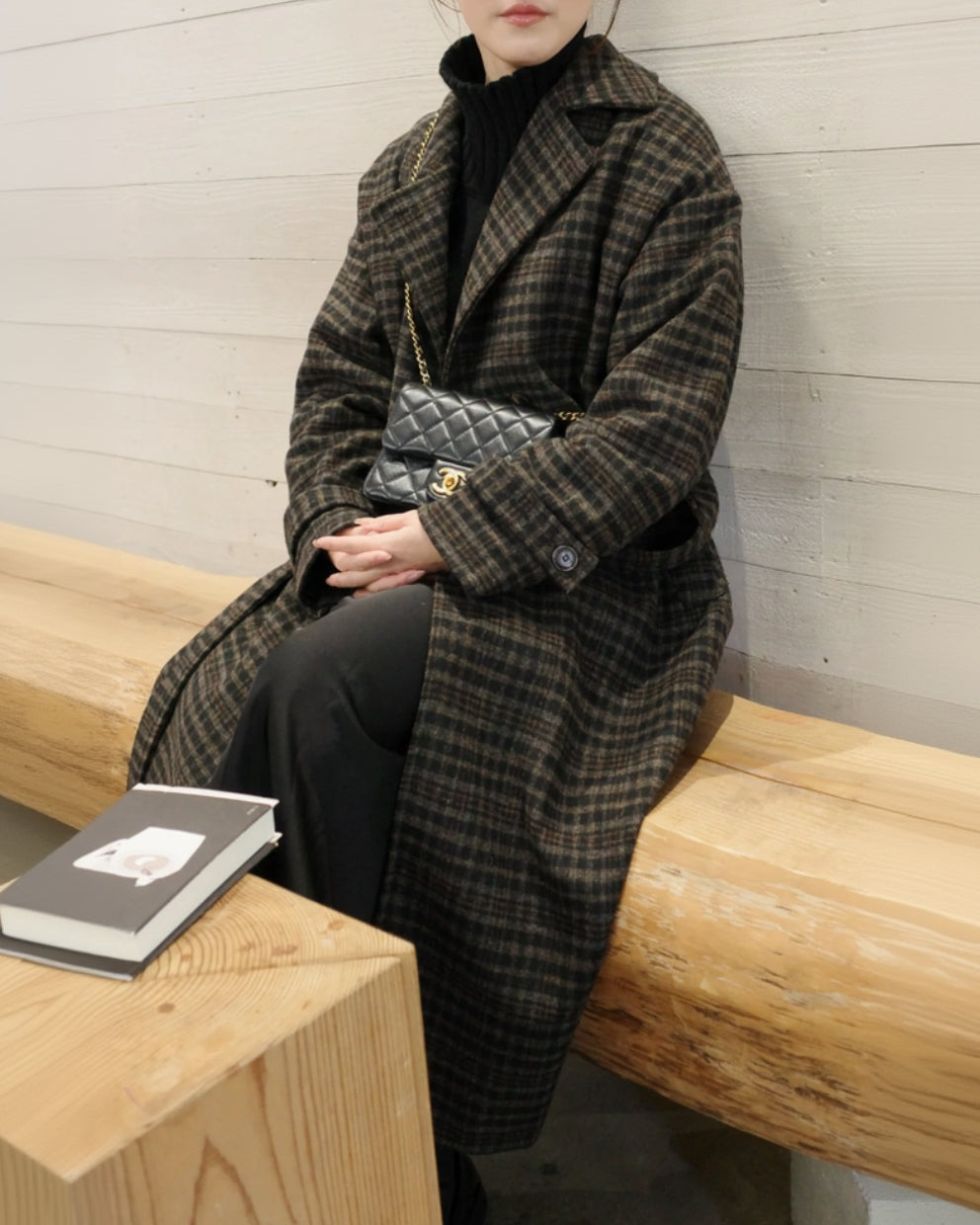 ダブルブレストチェスターコート