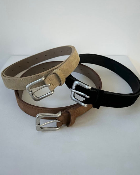 スエードスクエアベルト