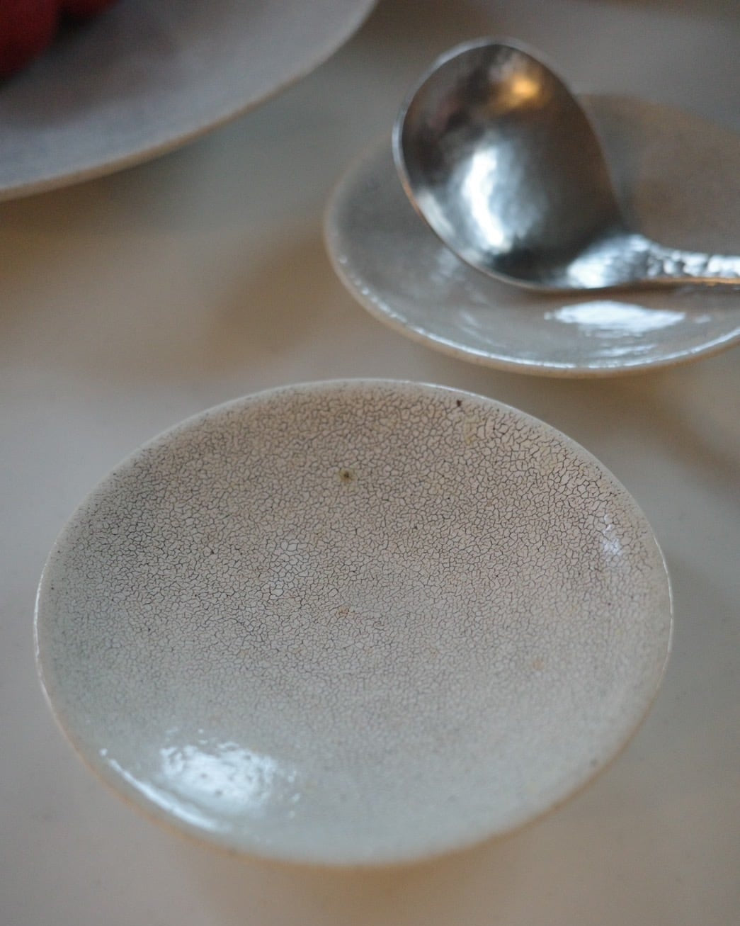 錆かいらぎ まる皿S（美濃焼）