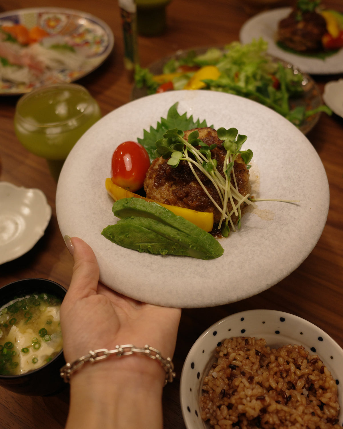 コンフィ 21cm くぼみプレート