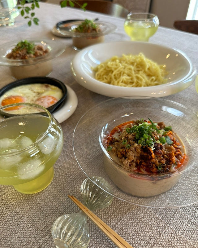 シンプルガラスプレート