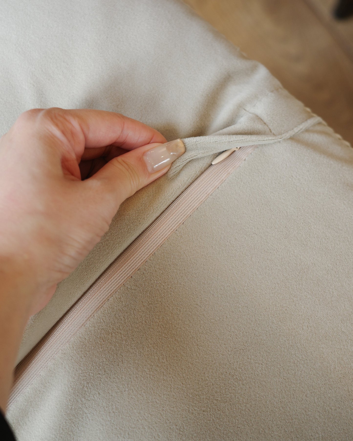 コーデュロイクッションカバー