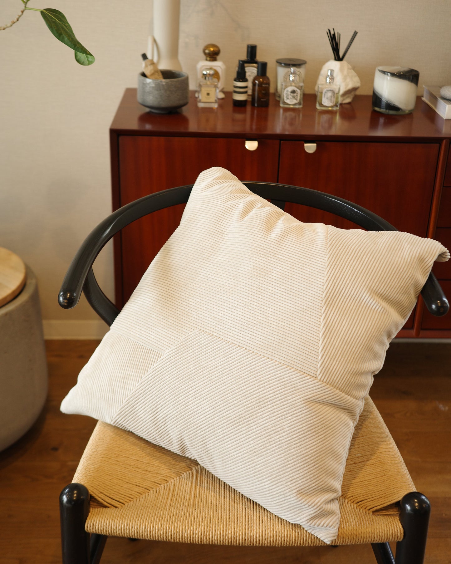 コーデュロイクッションカバー