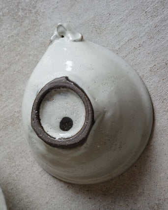 とんすい　荒粉引（美濃焼）