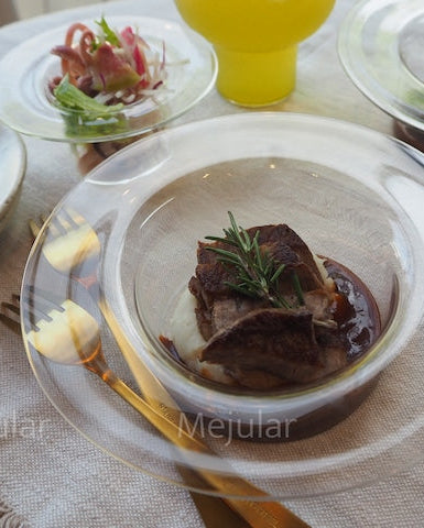 シンプルガラスプレート