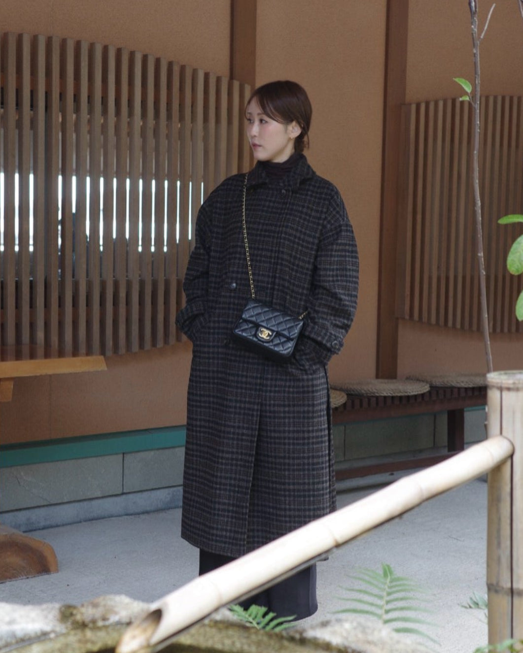 ダブルブレストチェスターコート