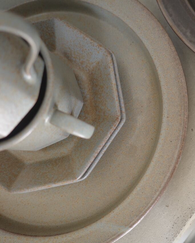 octagon　cup&saucer（美濃焼）