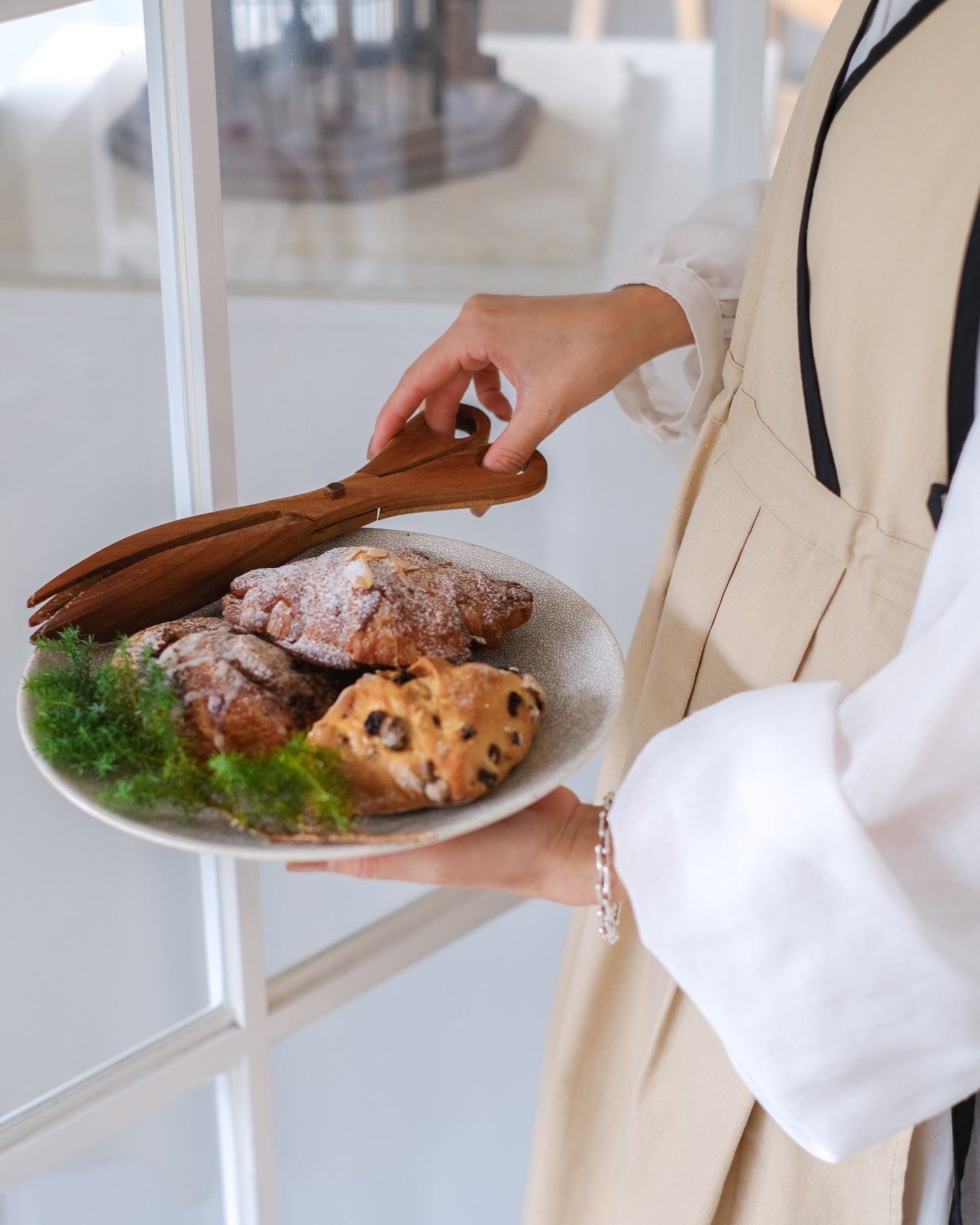 錆かいらぎ まる皿　L（美濃焼）