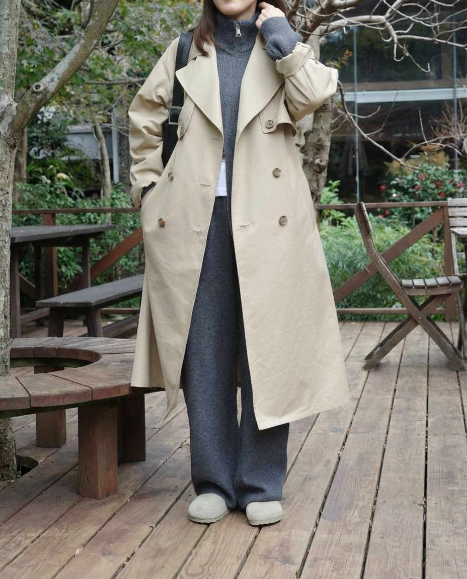 リブジップニットセットアップ