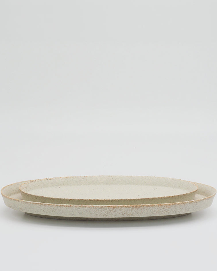 盛りやすい器-長皿-  OVAL PLATE L
