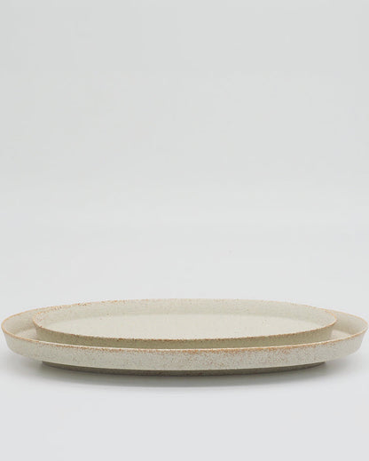 盛りやすい器-長皿-  OVAL PLATE L