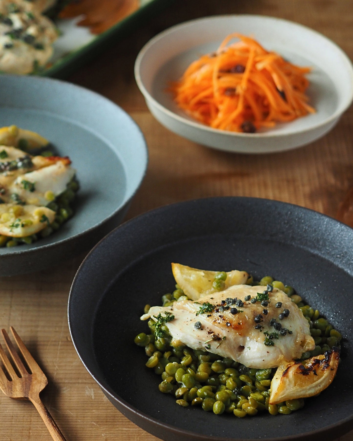 盛りやすい器-深皿- DEEP DISH L